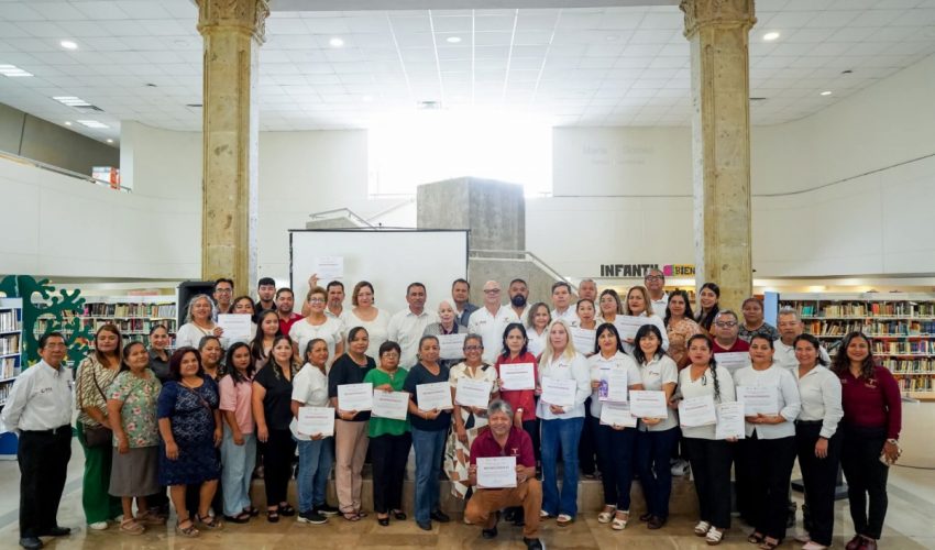 RECONOCE GOBIERNO DEL TAMAULIPAS TRABAJO DE LAS Y LOS BIBLIOTECARIOS A TRAVÉS DEL ITCA.