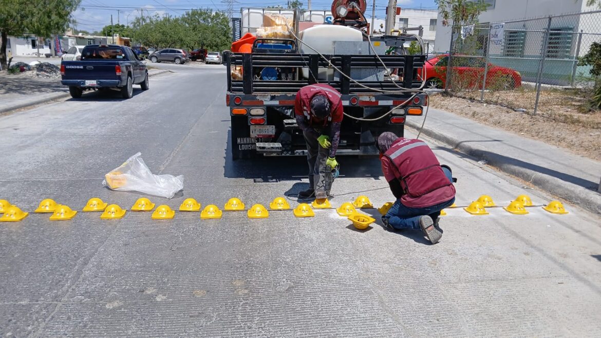 Refuerza Gobierno de Carlos Peña Ortiz señalización vial