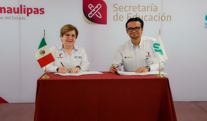 SEDENER Y UNIVERSIDAD TECNOLÓGICA DE ALTAMIRA FIRMAN CONVENIO PARA POTENCIAR OPORTUNIDADES EN LA COMUNIDAD ESTUDIANTIL