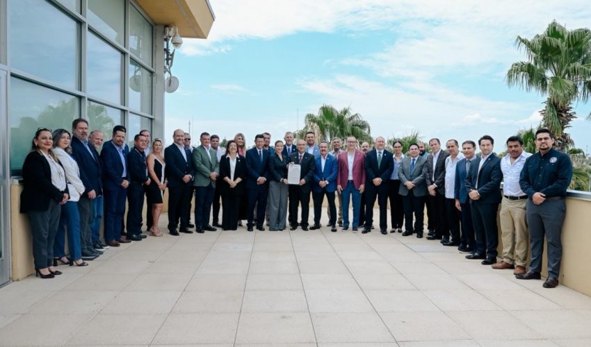 PRESENTAN AVANCES EN LA AMPLIACIÓN DEL PUENTE DEL COMERCIO MUNDIAL.