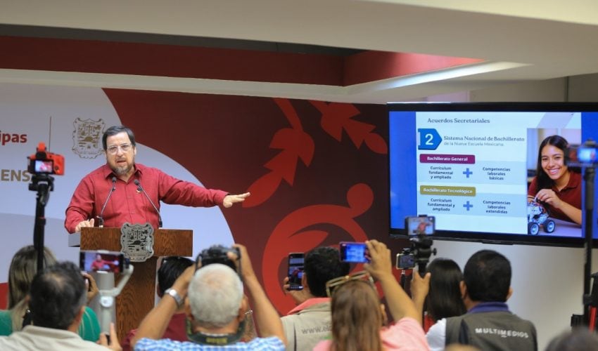 ASEGURADO UN LUGAR EN BACHILLERATO PARA TODO ESTUDIANTE EN TAMAULIPAS: SET.