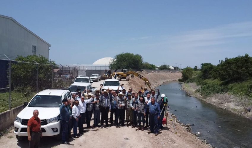 COMIENZAN OBRAS DE MODERNIZACIÓN EN EL SISTEMA HÍDRICO DE LOS DISTRITOS DE RIEGO 025 Y 026 DE TAMAULIPAS.