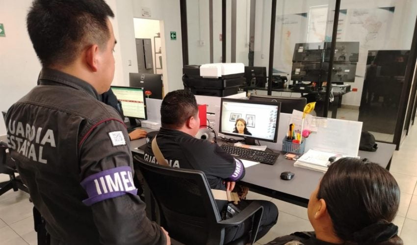 CAPACITA SECRETARÍA DE SEGURIDAD Y PROTECCIÓN CIUDADANA AL PERSONAL DE GUARDIA ESTATAL DE GÉNERO.