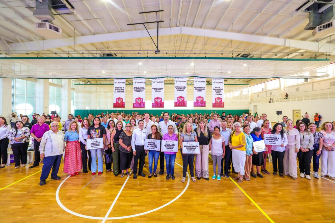 Sobresalen Mujeres Emprendedoras Imparables con apoyo del Gobierno de Reynosa.