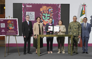 Conferencia de prensa de la presidenta Claudia Sheinbaum Pardo del 23 de julio de 2025.