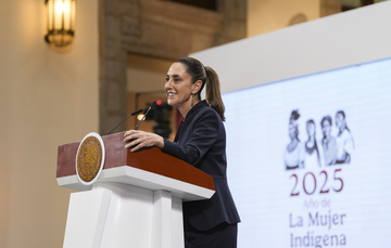  Conferencia de prensa de la presidenta Claudia Sheinbaum Pardo del 30 de julio de 2025.