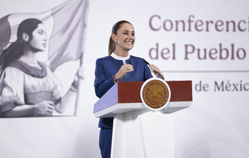 Conferencia de prensa de la presidenta Claudia Sheinbaum Pardo del 18 de agosto de 2025.
