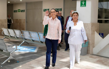 Inauguración: Unidad de Medicina Familiar No. 93 del IMSS. Ecatepec, Estado de México.