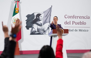 Conferencia de prensa de la presidenta Claudia Sheinbaum Pardo del 31 de julio de 2025.