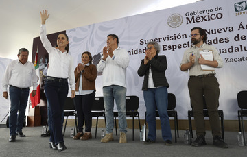 Supervisión de Unidad de Especialidades Médicas de Oncología IMSS-Bienestar. Guadalupe, Zacatecas.