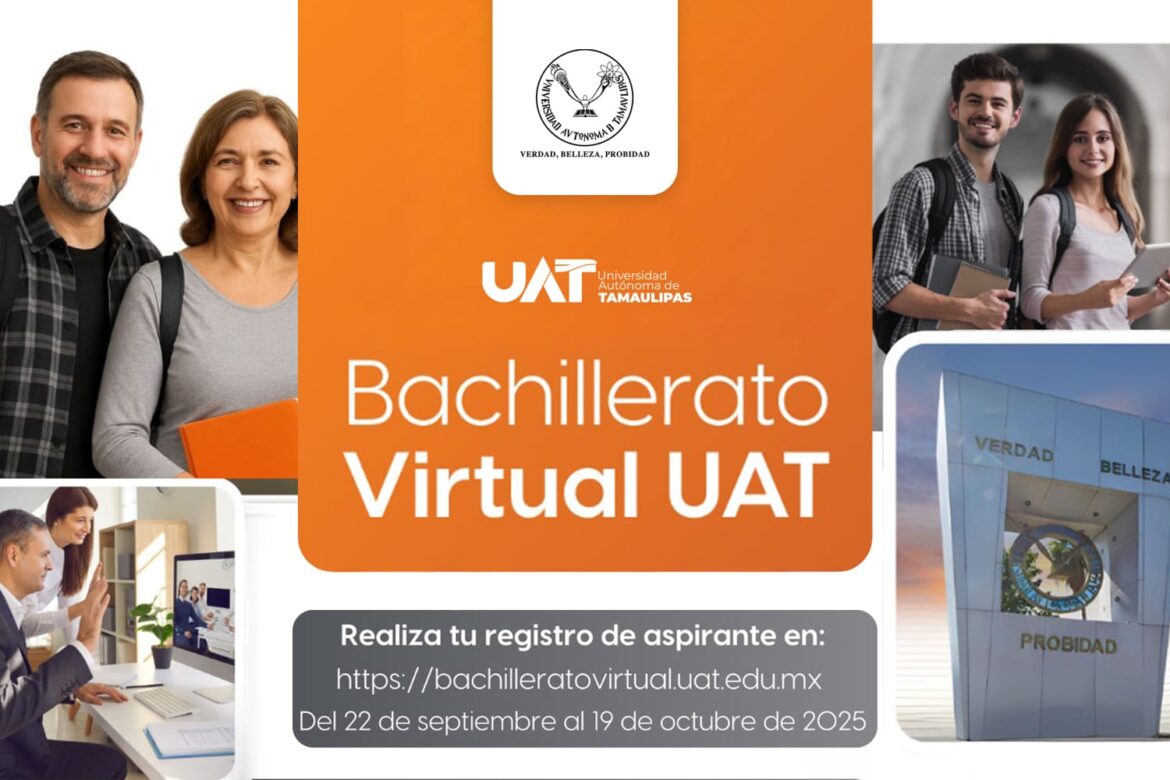 Abre la UAT convocatoria para estudiar la prepa en línea