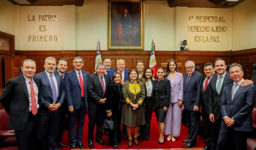ASISTE GOBERNADOR A LA TOMA DE POSESIÓN DEL NUEVO PODER JUDICIAL FEDERAL.