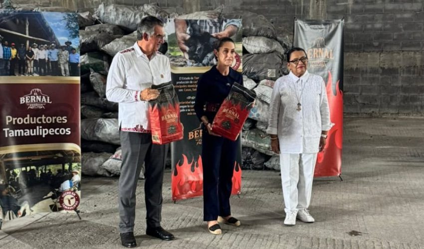 RECORRIÓ PRESIDENTA EMPACADORA DE CARBÓN VEGETAL “EL BERNAL”.