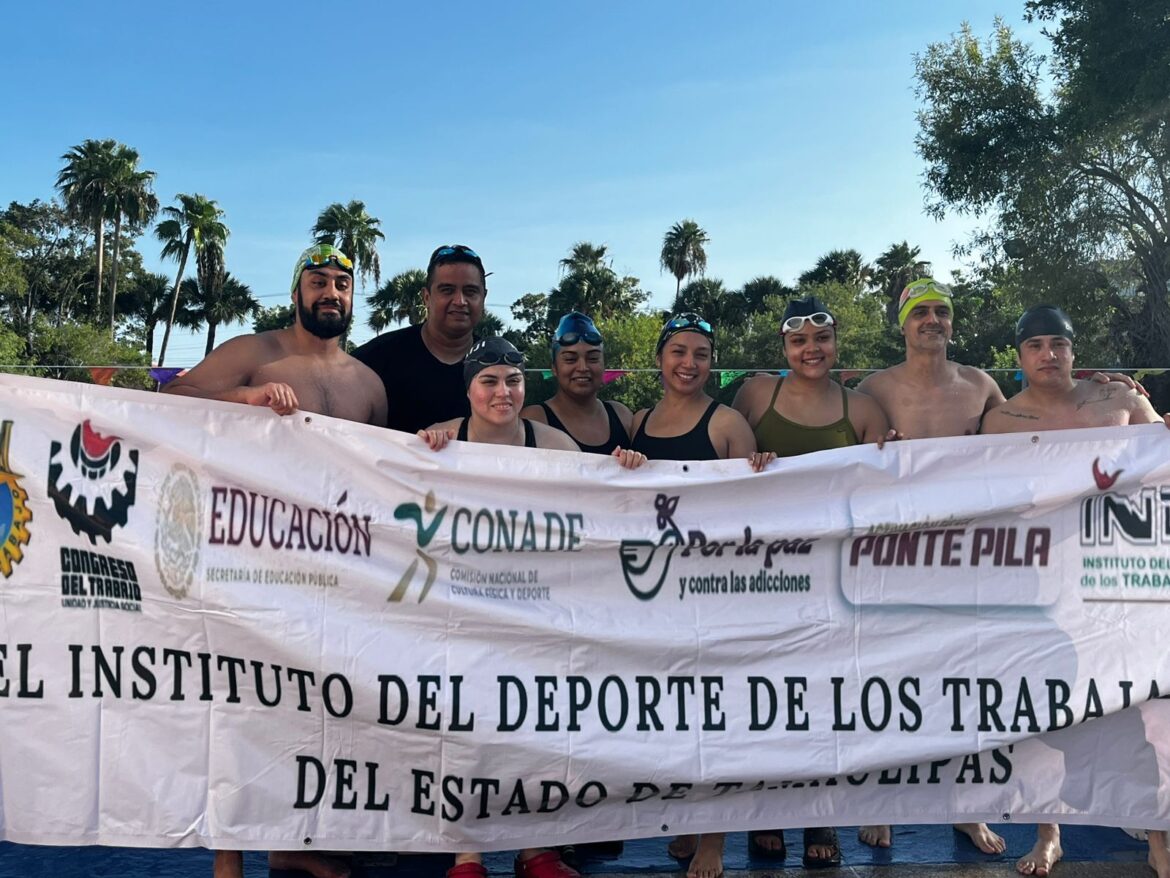 Excelente participación del equipo de natación del INDET Reynosa en Torneo Estatal 