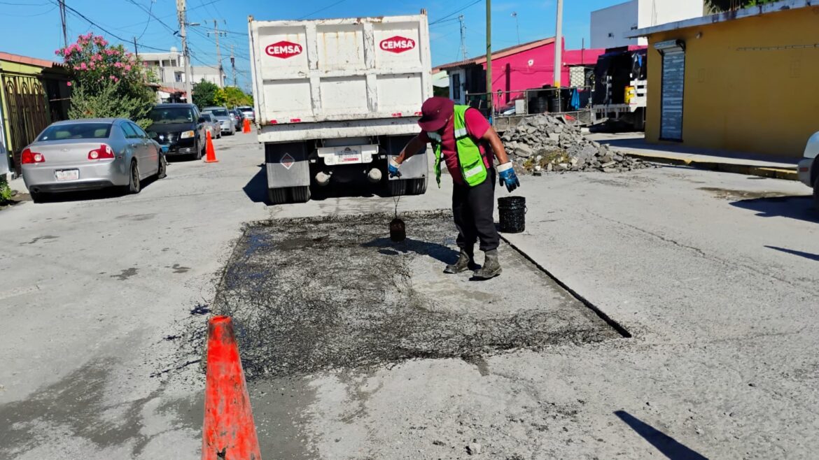 Impulsa Alcalde Carlos Peña Ortiz la rehabilitación asfáltica en Reynosa