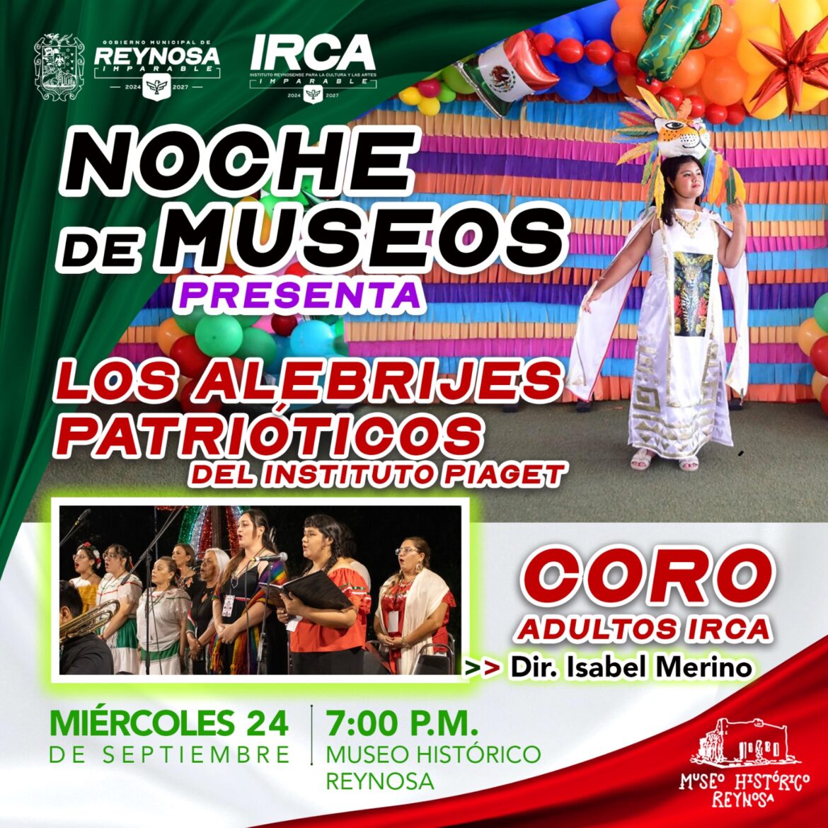 Convoca Gobierno de Carlos Peña Ortiz a la Noche de Museos