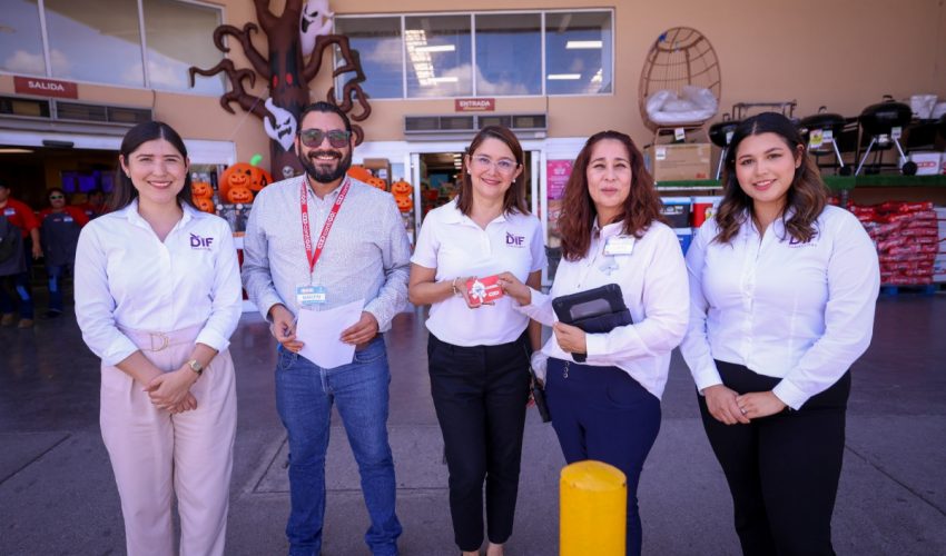 RECIBE DIF TAMAULIPAS DONATIVO DE LA CAMPAÑA “TODOS SOMOS ÚTILES” DE LA FUNDACIÓN HEB EN LA COMUNIDAD