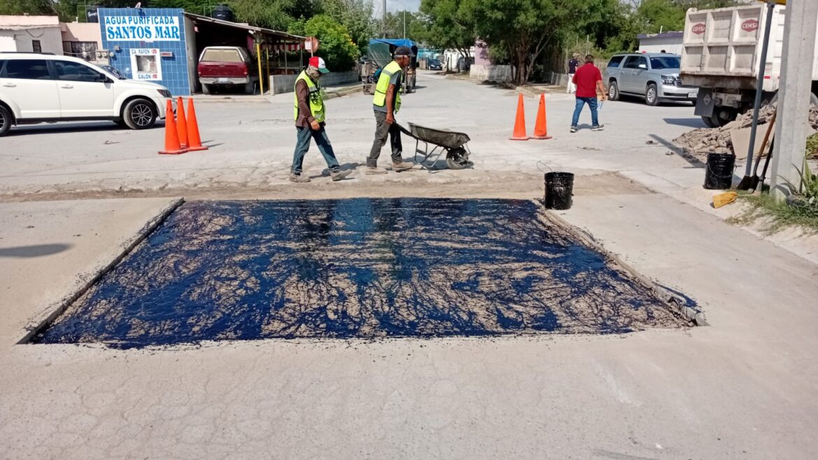 En reparaciones de infraestructura vial, Reynosa es Imparable