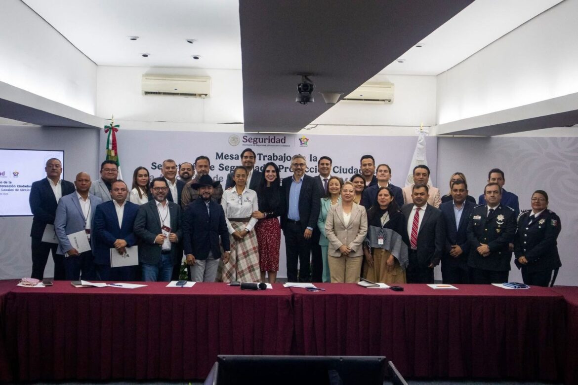 Fortalece diálogo de Carlos Peña Ortiz y Autoridades Locales, política de seguridad del Gobierno de México