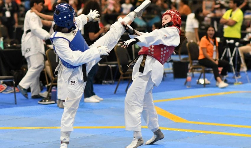 CONTINÚAN JORNADAS DEL FESTIVAL NACIONAL DE TAEKWONDO EN TAMAULIPAS.