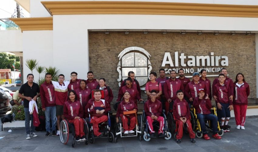 LISTOS 20 ATLETAS DE TAMAULIPAS PARA PARTICIPAR EN LA PARALIMPIADA NACIONAL 2025.