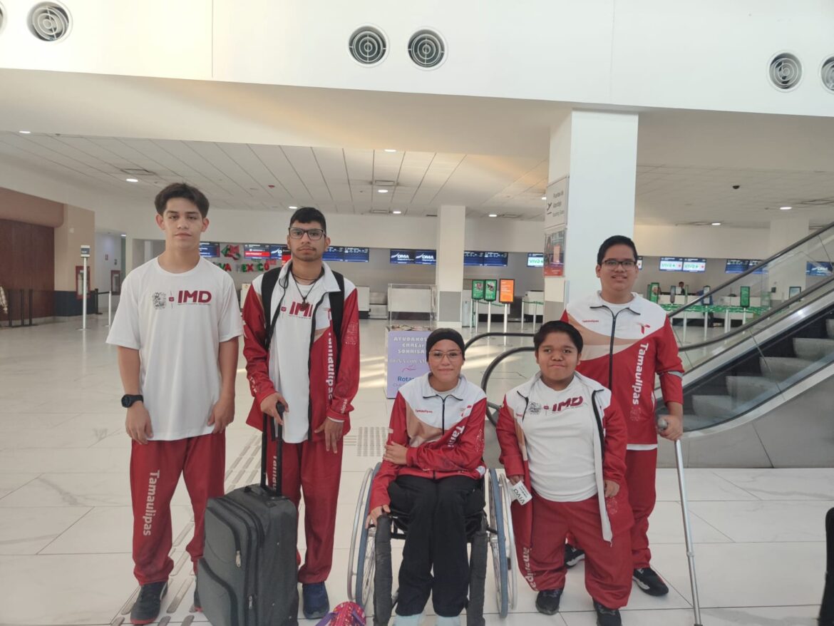 Participan Paraatletas reynosenses en el Selectivo Nacional de Tenis de Mesa.