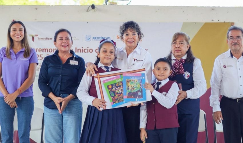 ARRANCA SEBIEN CICLO ESCOLAR EN XICOTÉNCATL.