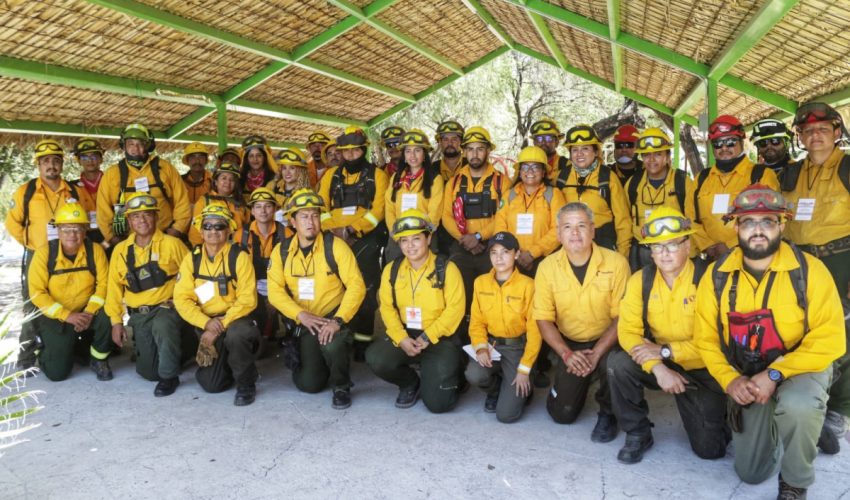 REFUERZAN PREPARACIÓN DE BRIGADAS FORESTALES.