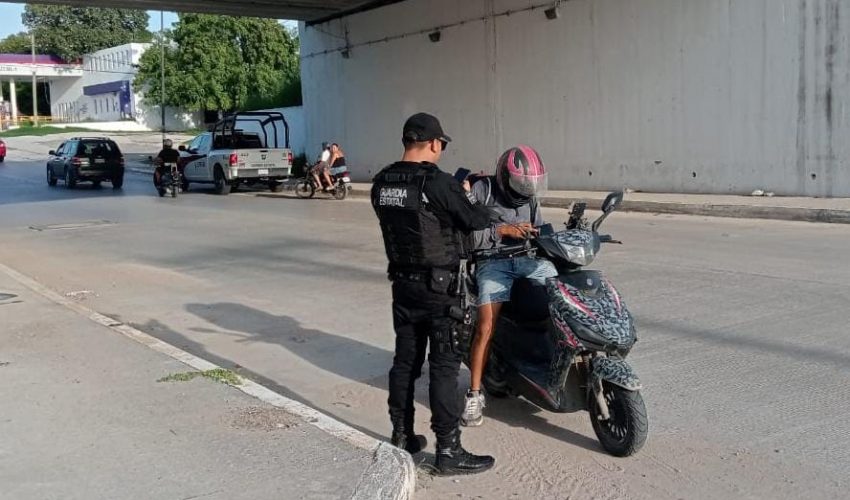 OPERATIVO “MOTO SEGURA” INSPECCIONA DIARIAMENTE HASTA 300 MOTOCICLETAS A LO LARGO DE LA ENTIDAD