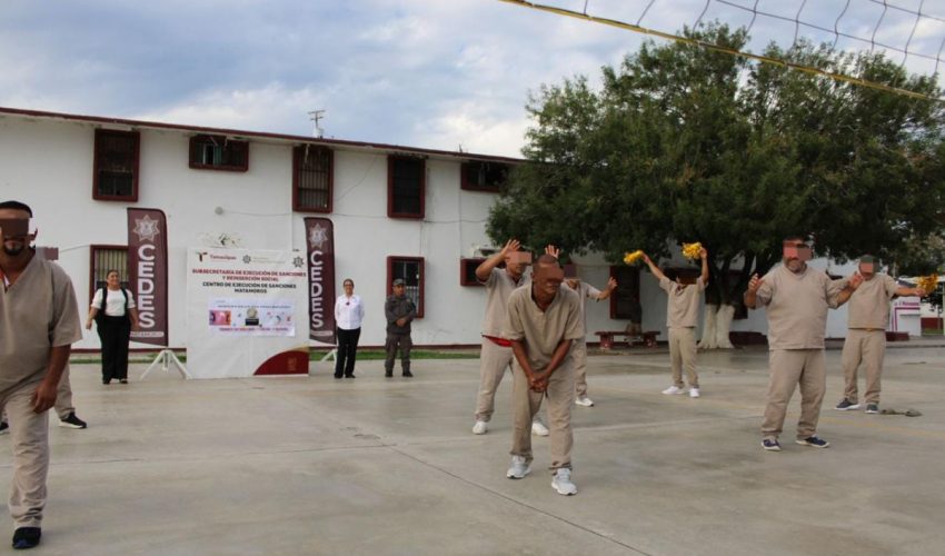 REALIZAN CEDES DE TAMAULIPAS ACTIVIDADES PARA PROMOVER LA PAZ PENITENCIARIA