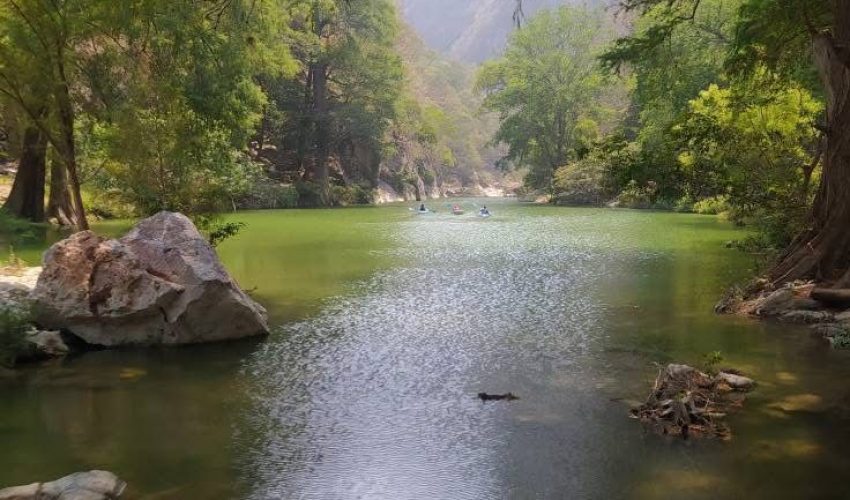 IMPULSA GOBIERNO DE TAMAULIPAS TURISMO COMUNITARIO CON NUEVAS CABAÑAS EN LA POZA MADRE DE OCAMPO