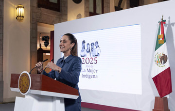 Conferencia de prensa de la presidenta Claudia Sheinbaum Pardo del 2 de septiembre de 2025.