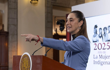 Conferencia de prensa de la presidenta Claudia Sheinbaum Pardo del 22 de septiembre de 2025.