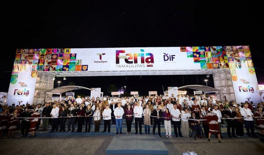 Inaugura Américo Villarreal la Feria Tamaulipas 2025, una fiesta de unidad y tradición.