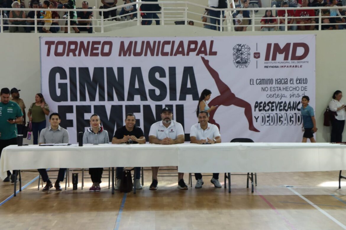 Celebran Torneo Municipal de Gimnasia con el apoyo de Carlos Peña Ortiz