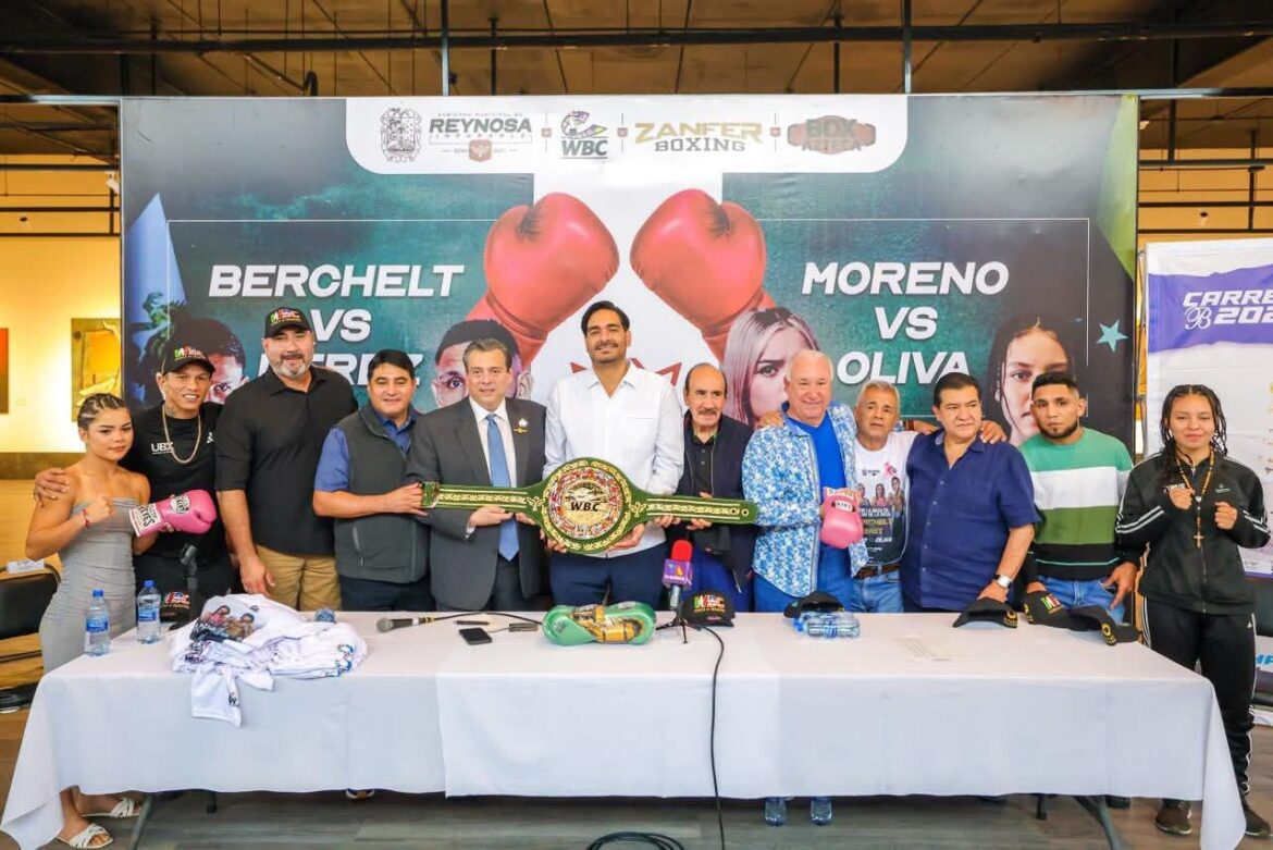 Pelearán el “Cinturón Reynosa” en Campeonato Mundial de Boxeo.