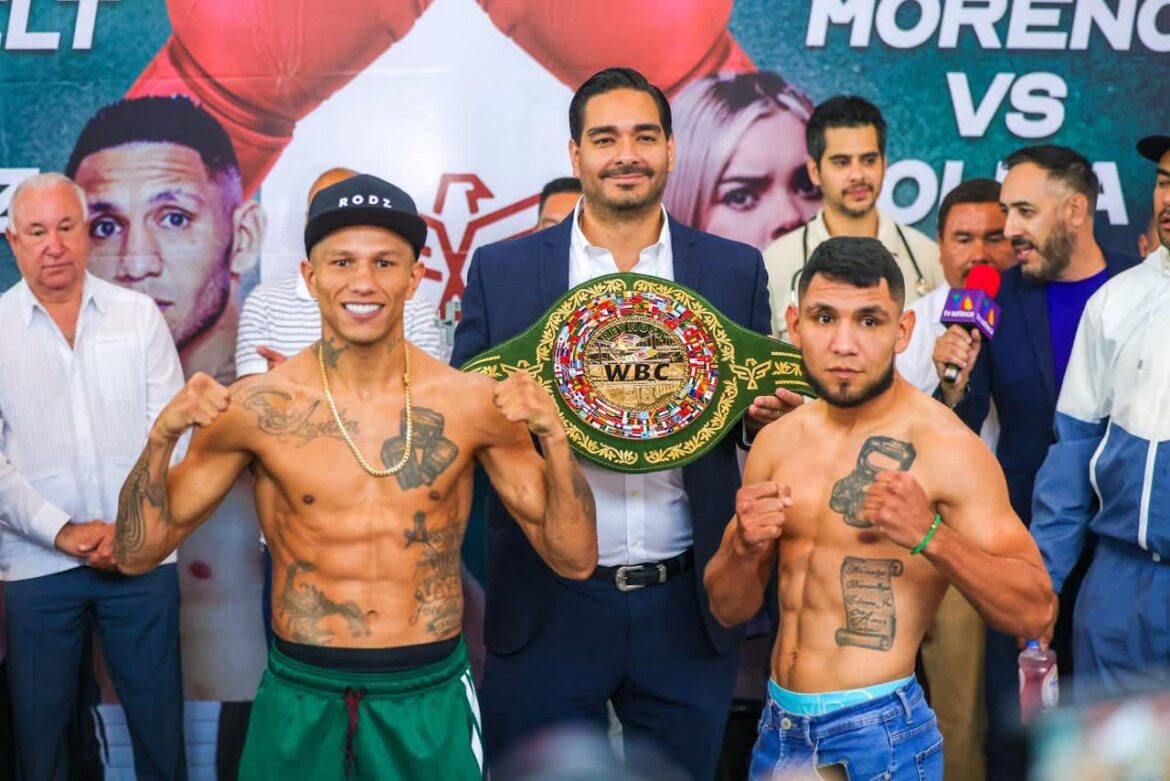 Encabezaron Ceremonia de Pesaje Carlos Peña Ortiz y Mauricio Sulaimán Saldivar.