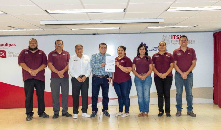 Obtiene Instituto Tecnológico Superior de El Mante certificación CIEES en Sistemas Computacionales.