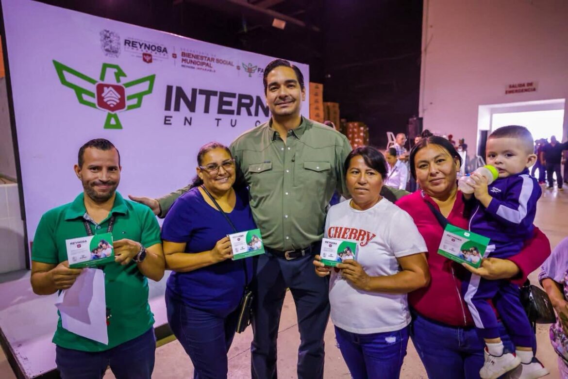 Impulsa Carlos Peña Ortiz Programa “Internet en tu Casa”, gratuito en Reynosa.