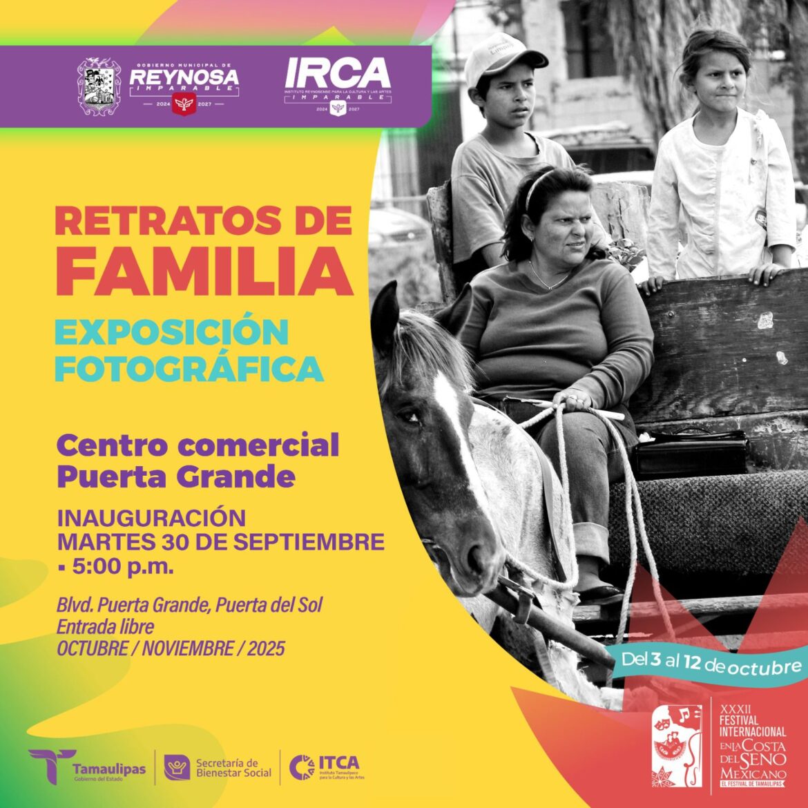 Invita Gobierno de Carlos Peña Ortiz a descubrir la vida cotidiana de Reynosa a través de la fotografía