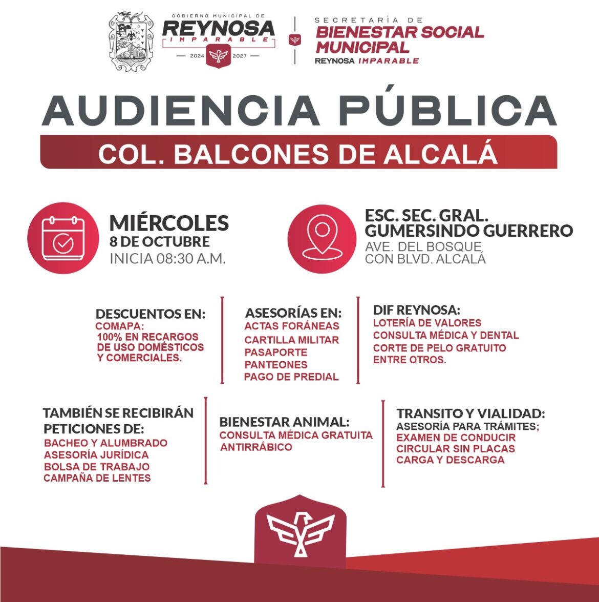 Llevará Alcalde Carlos Peña Ortiz beneficios a Balcones de Alcalá con Audiencia Pública