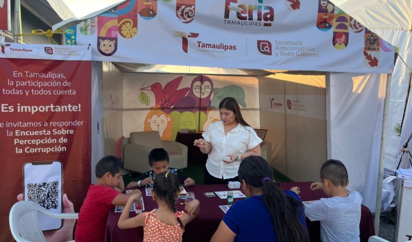 RECIBIÓ STAND DE LA SABG A MÁS 4 MIL 500 VISITANTES DURANTE FERIA TAMAULIPAS 2025