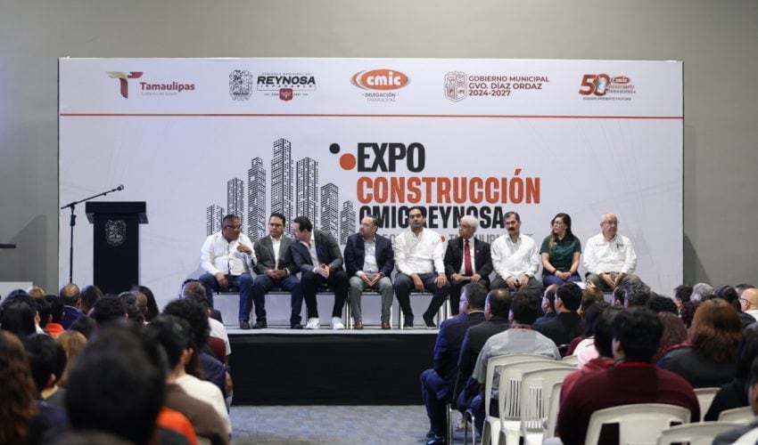 Participa SEDENER en la Expo Construcción CMIC Reynosa.