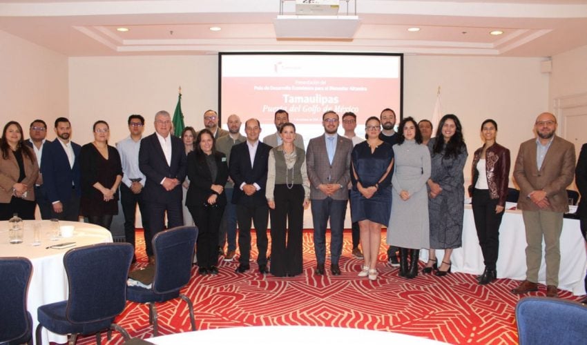 Tamaulipas fortalece vínculos con AMPIP para impulsar el desarrollo industrial.