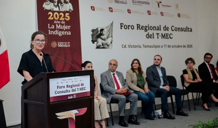 REALIZAN FORO REGIONAL DE CONSULTA DEL T-MEC EN TAMAULIPAS