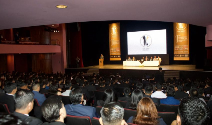 INAUGURA ITCV PRIMER CONGRESO GLOBAL DE INGENIERÍA CIVIL EN EL MARCO DE SU 50° ANIVERSARIO