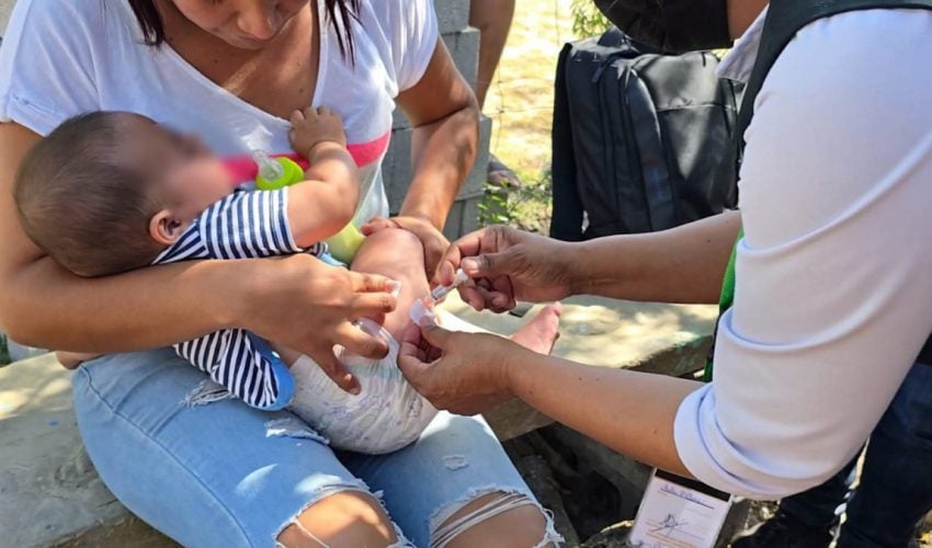 EXHORTA SALUD A LA POBLACIÓN A VACUNARSE CONTRA EL SARAMPIÓN