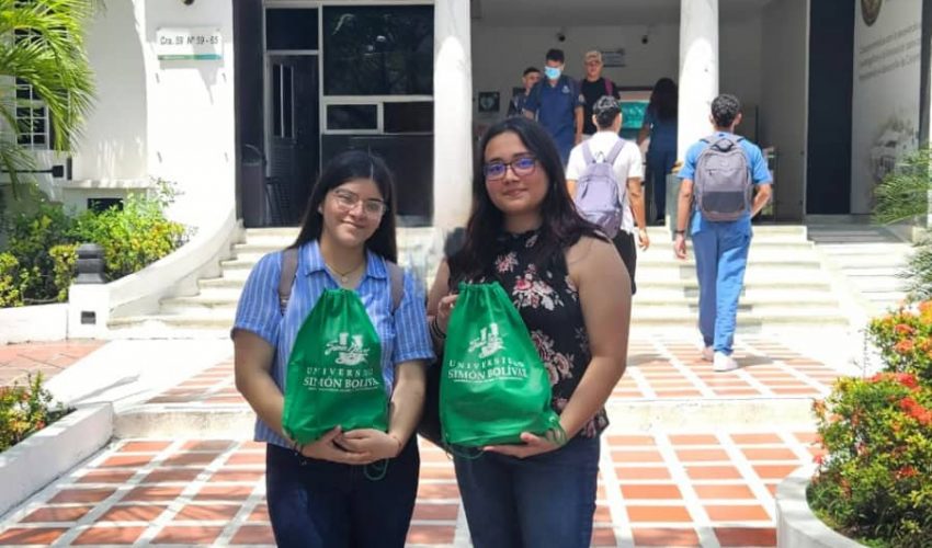 Realizan estudiantes de la UPV estancia académica internacional en Colombia.