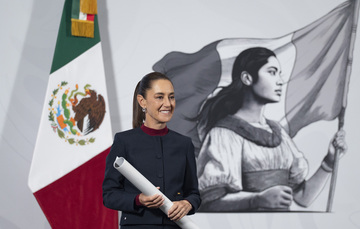 Conferencia de prensa de la presidenta Claudia Sheinbaum Pardo del 23 de octubre de 2025.