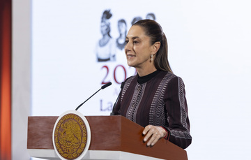 Conferencia de prensa de la presidenta Claudia Sheinbaum Pardo del 24 de octubre de 2025.